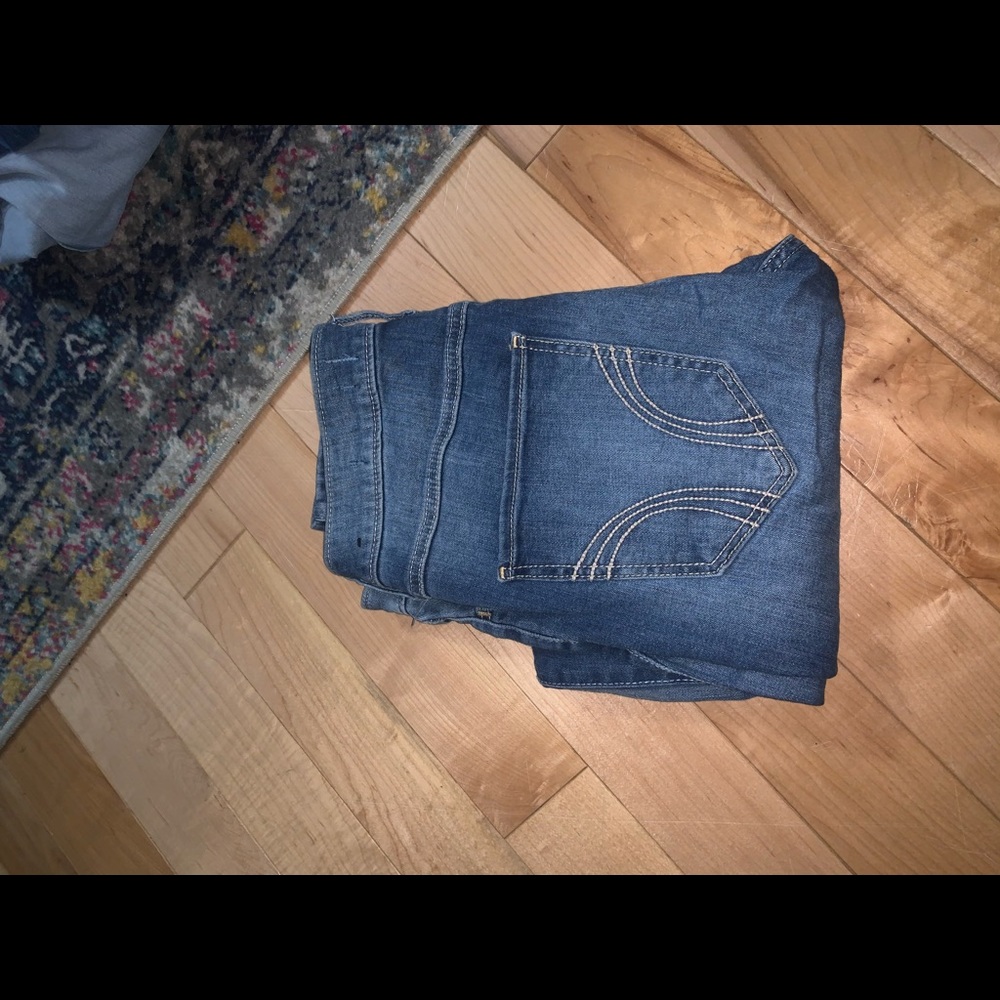 Light & medium wash skinny jeans